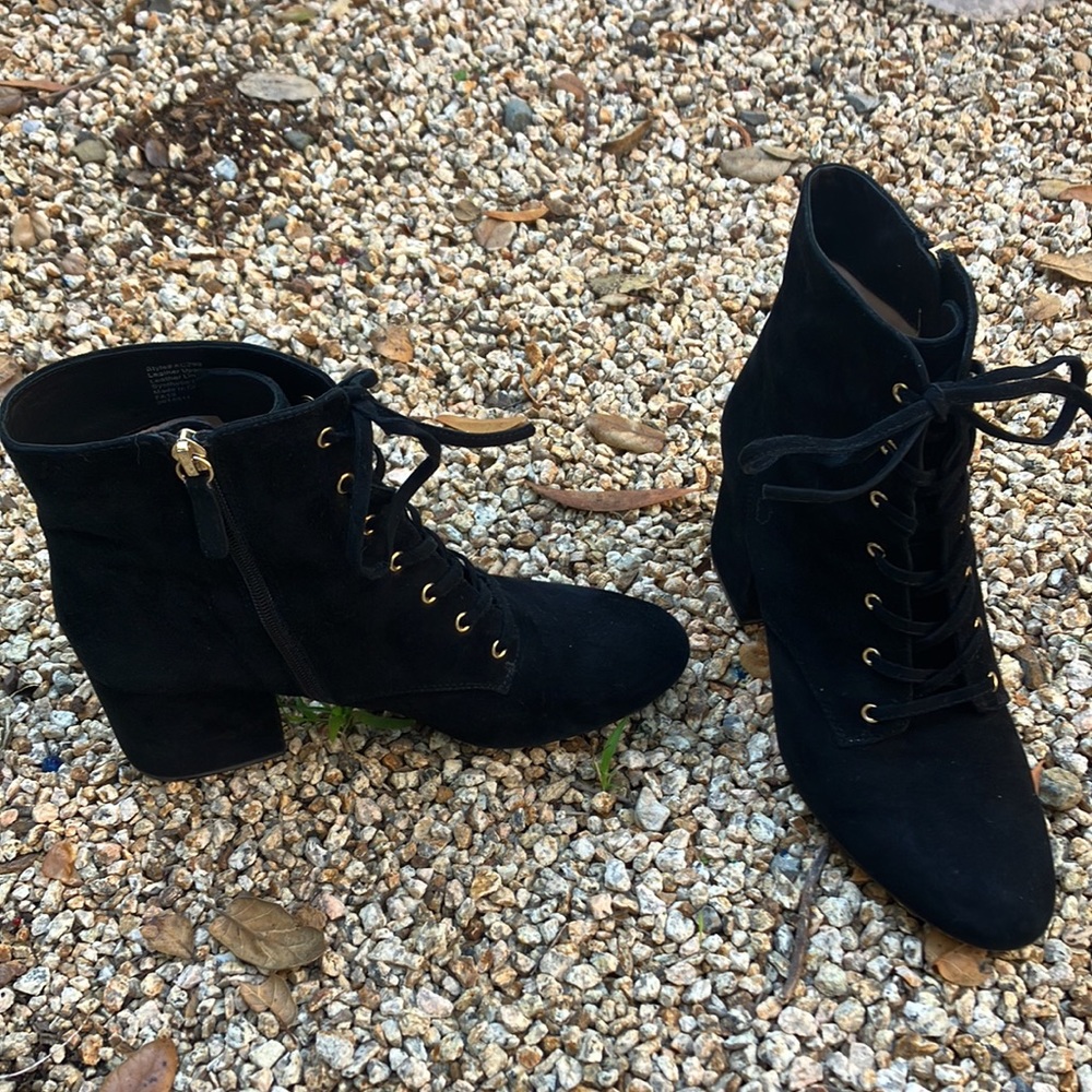J Crew sueded booties